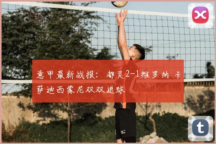 意甲最新战报：都灵2-1维罗纳 卡萨迪西蒙尼双双进球